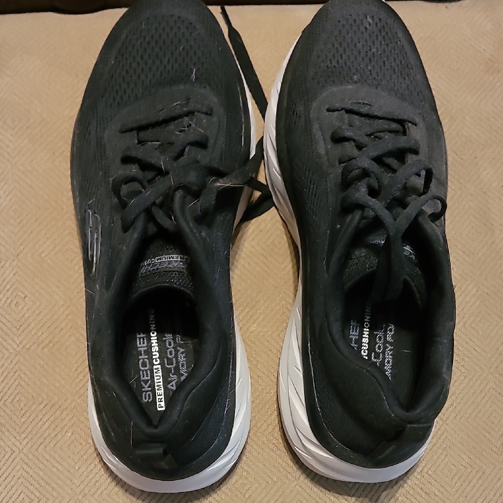 Skechers Men's Dark Gray Athletic Shoes